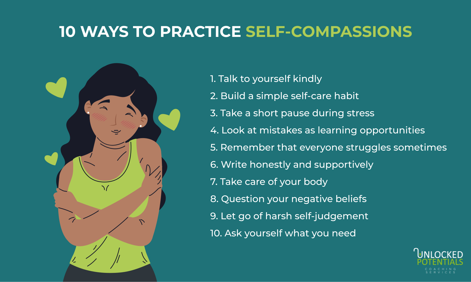 How to practice self-compassion from a life coach